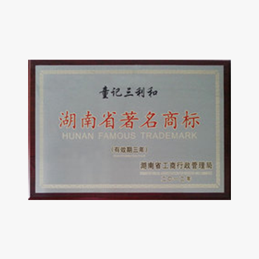 湖南省著名商标
